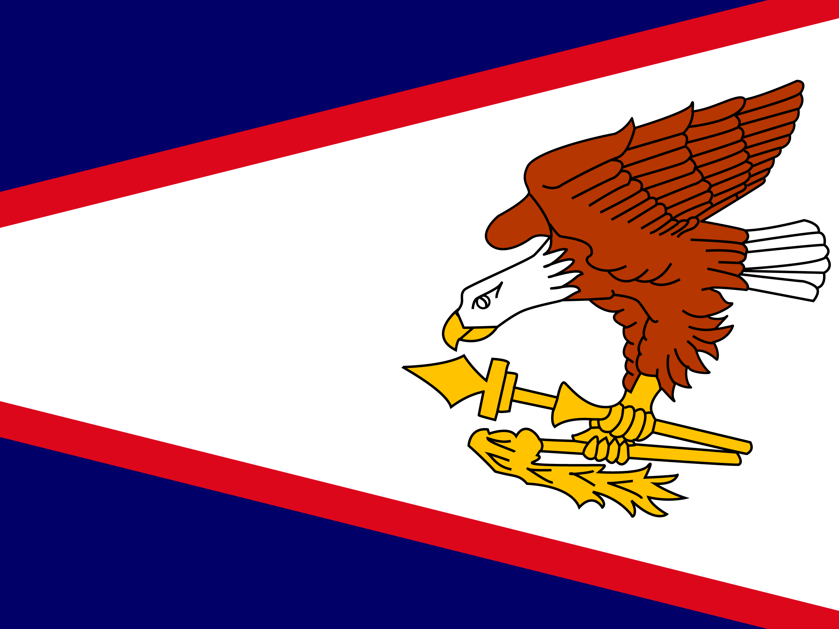 Amerikaans Samoa vlag