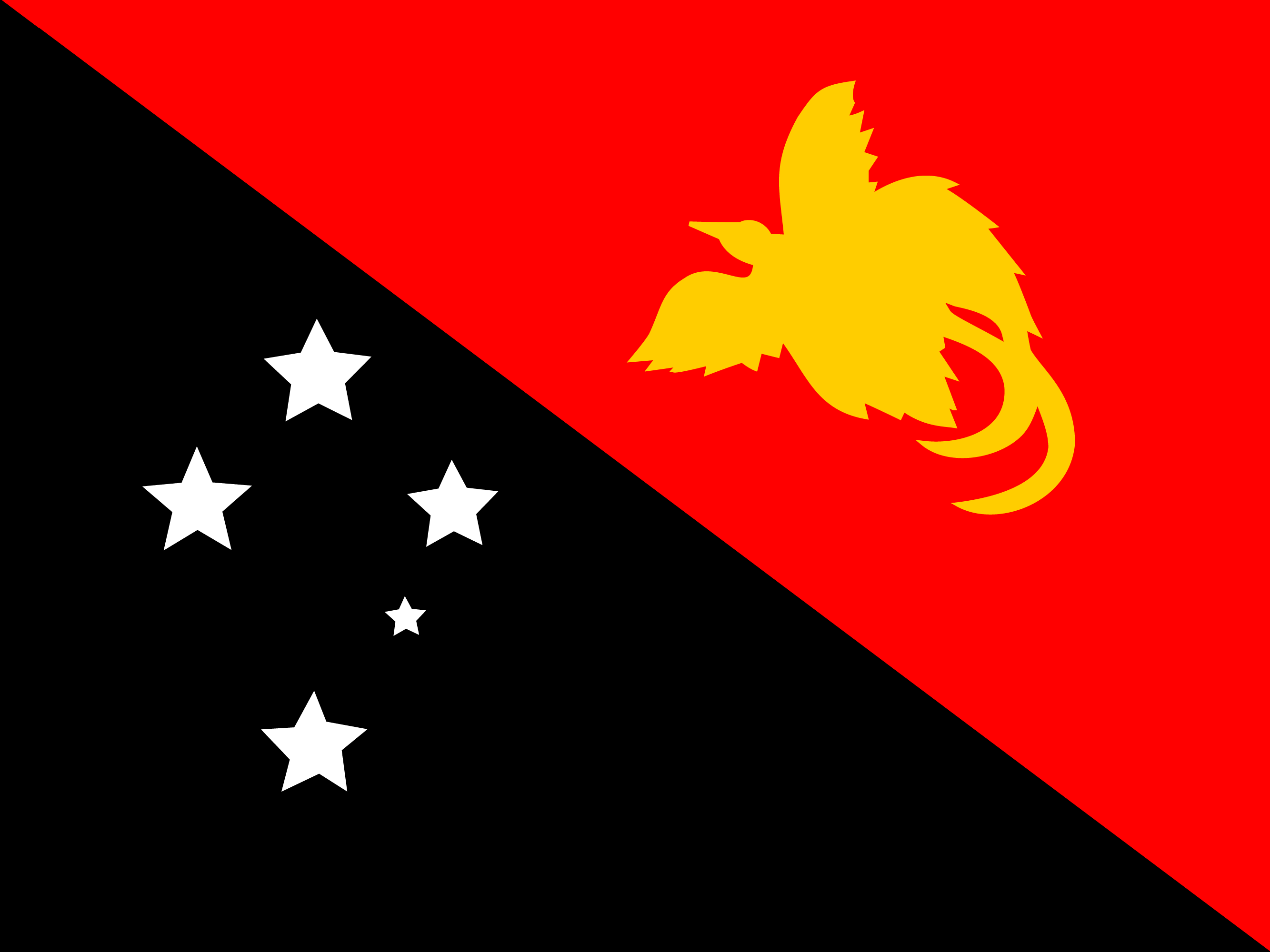 Papoea-Nieuw-Guinea vlag