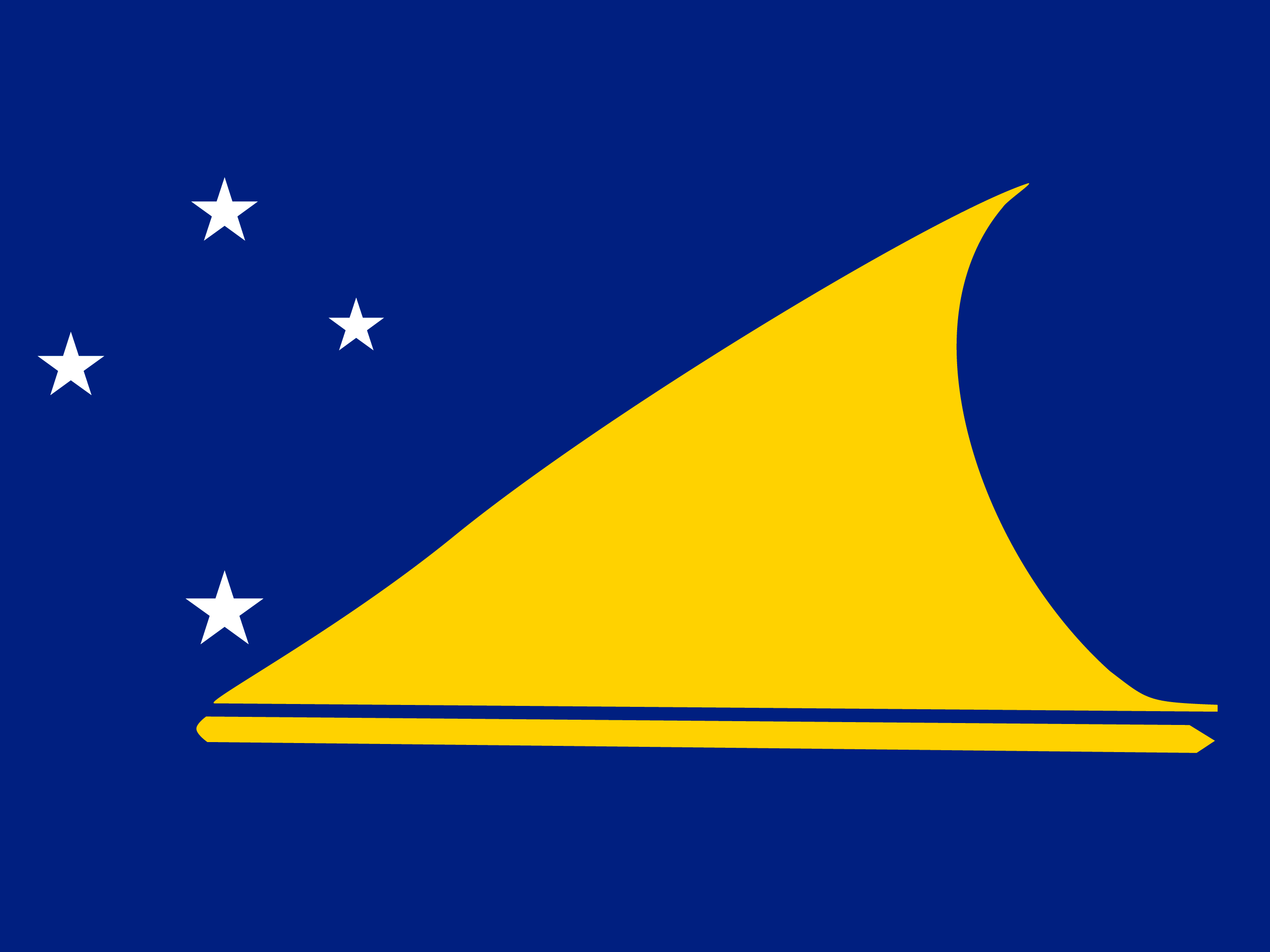 Tokelau vlag