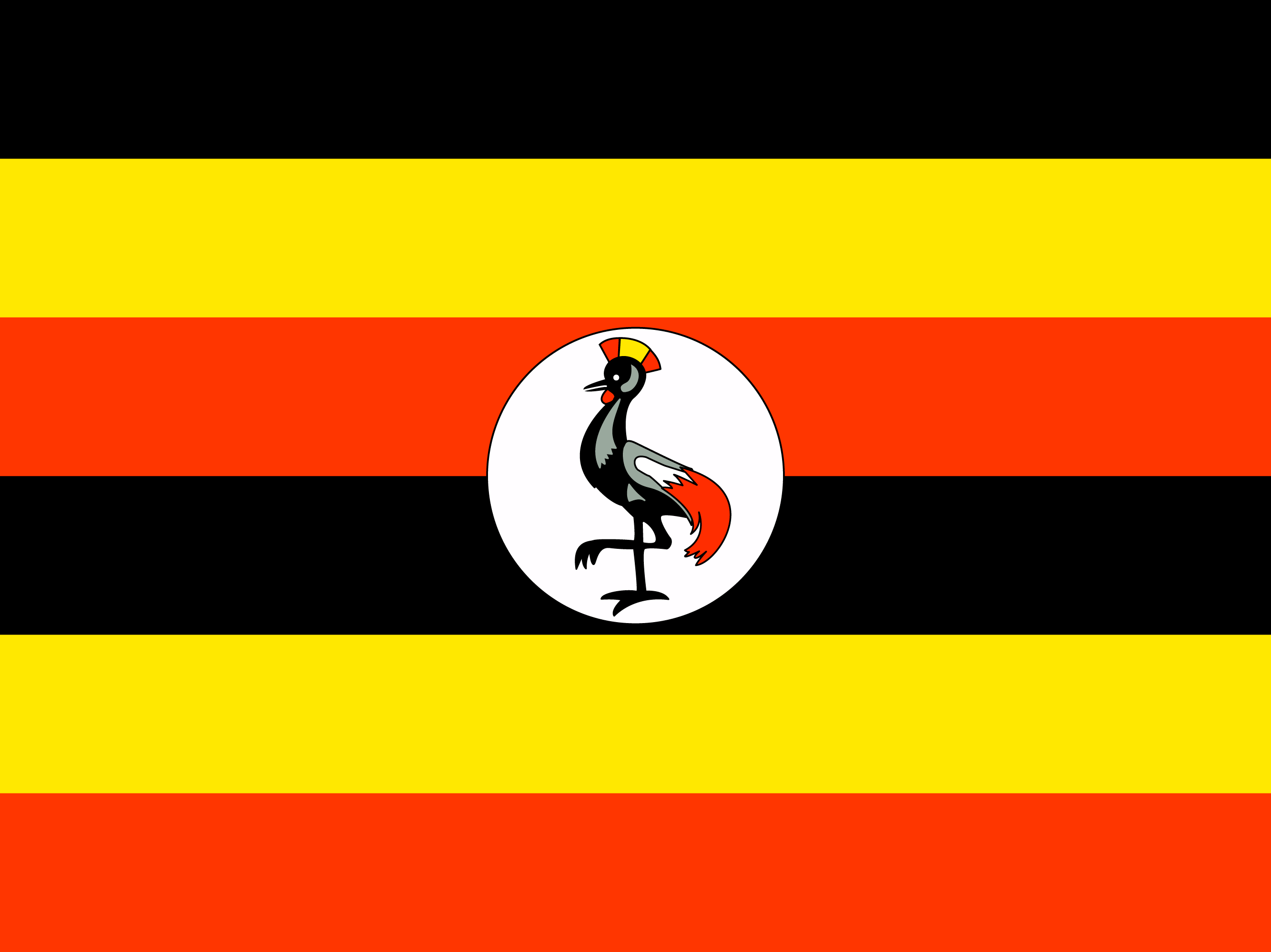 Oeganda vlag
