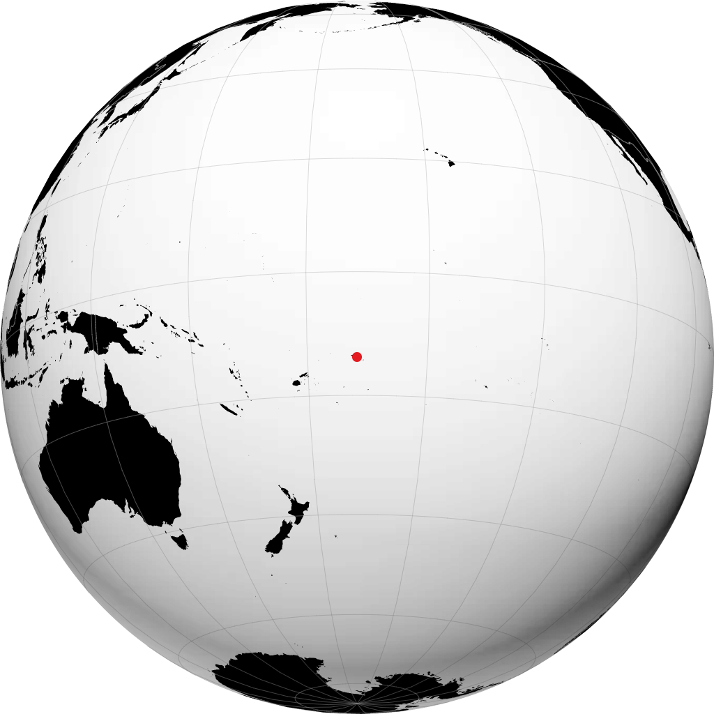 Apia op de globe