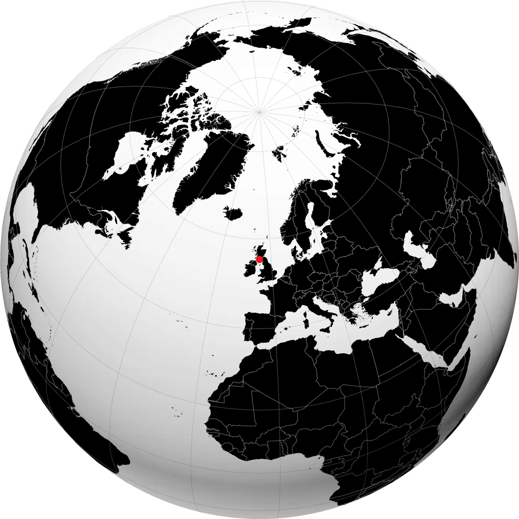 Ayr op de globe
