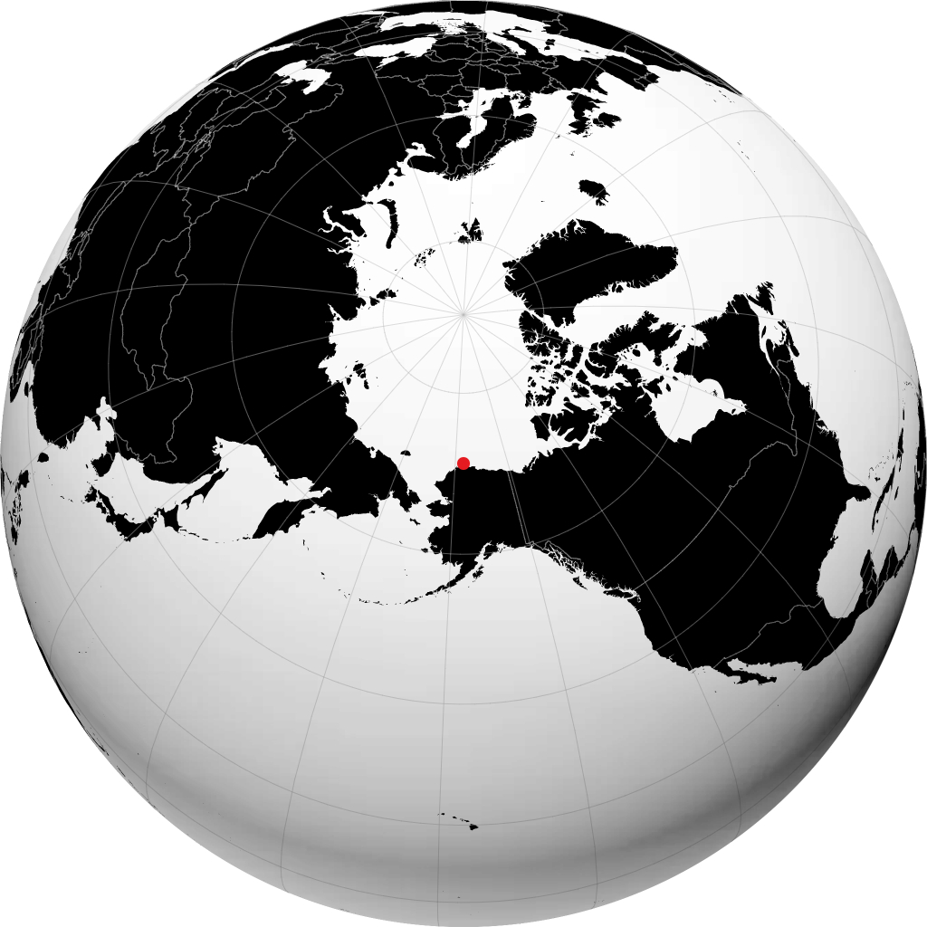 Barrow op de globe