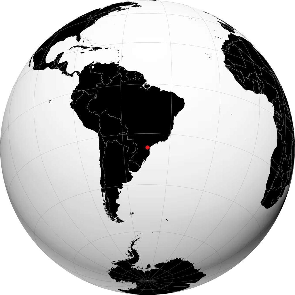 Campo Largo op de globe