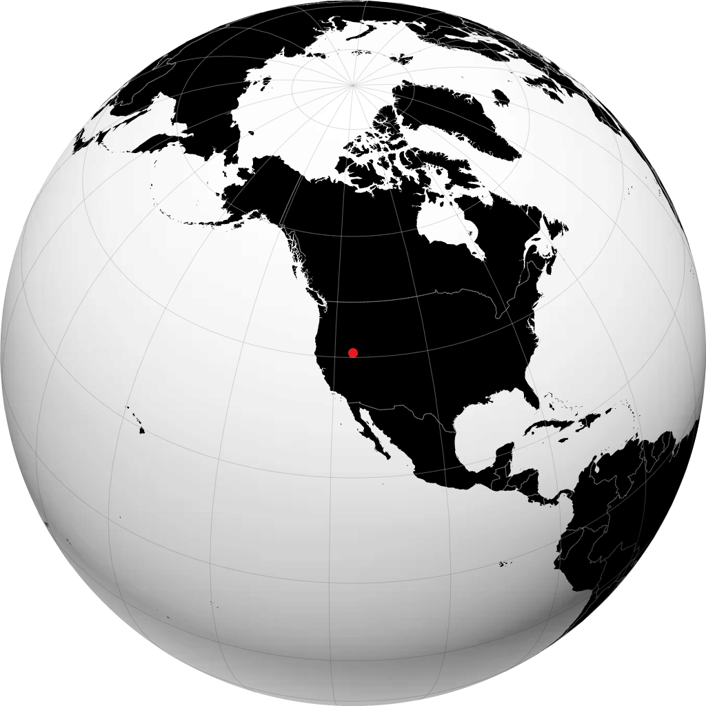Carlin op de globe