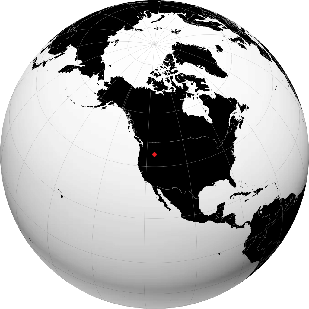 Cascade op de globe