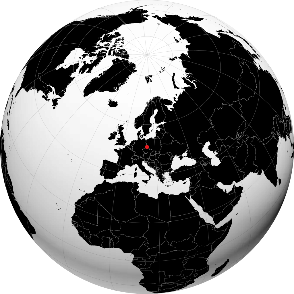 Görlitz op de globe
