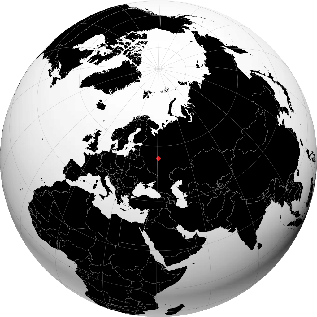 Gus-Khrustalny op de globe