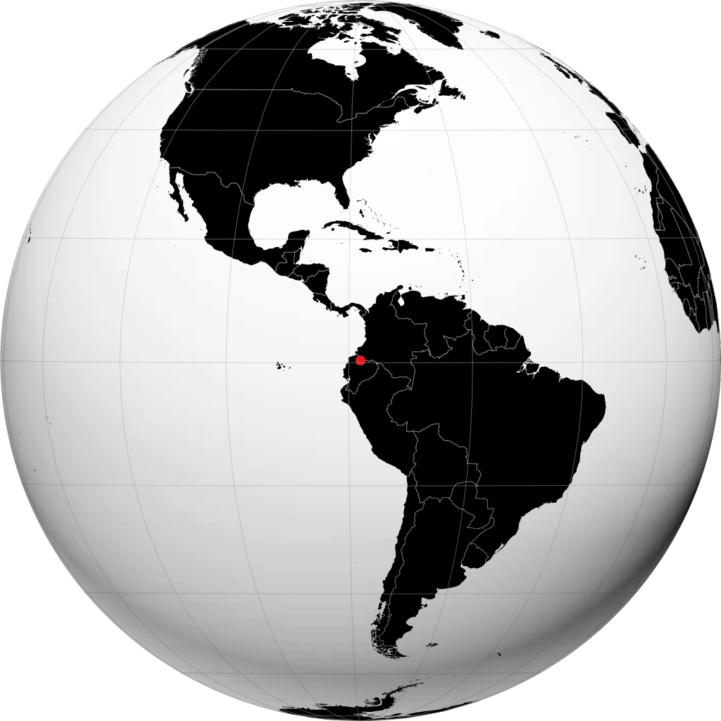 Ibarra op de globe