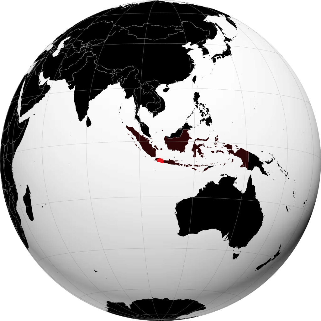 West-Java op de globe