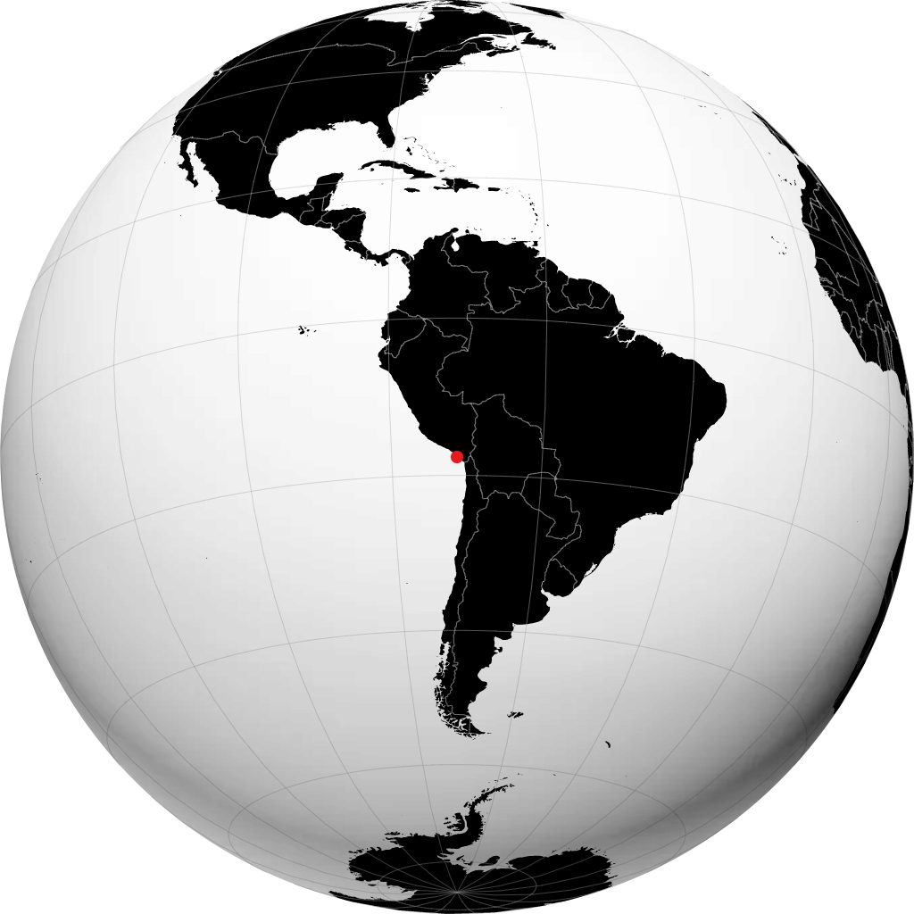 Ilo op de globe