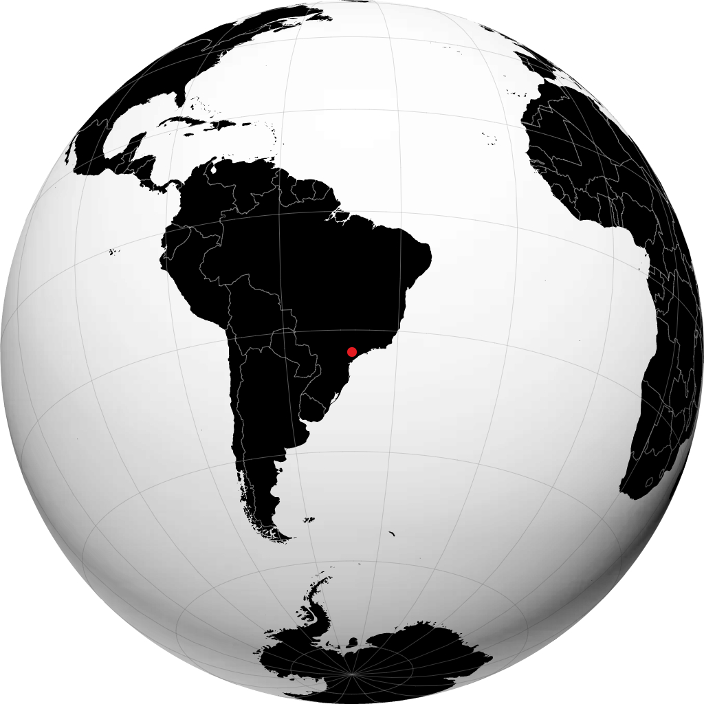 Itapetininga op de globe