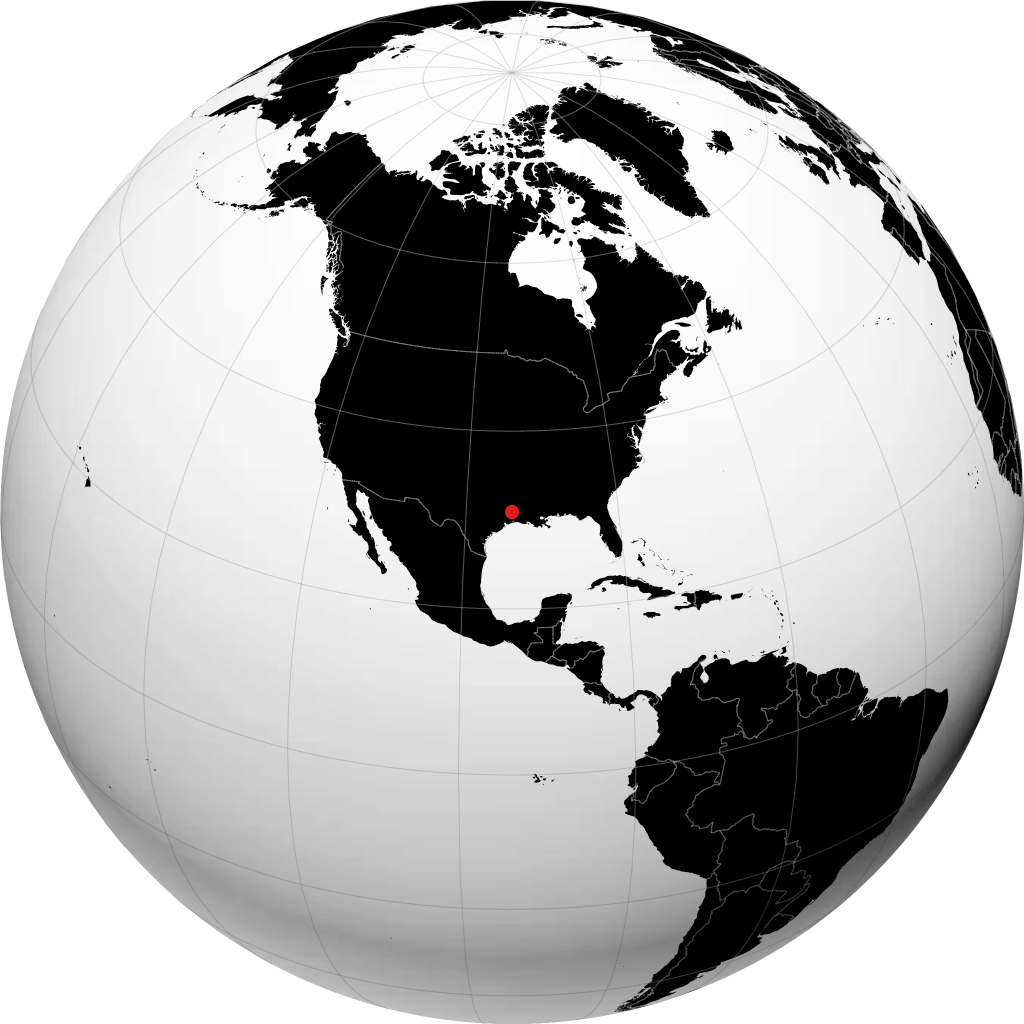 Jasper op de globe