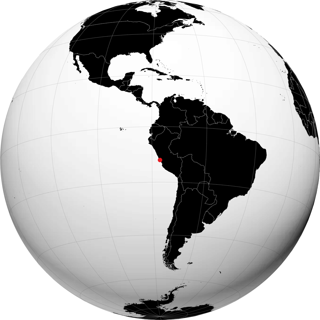 Lima op de globe