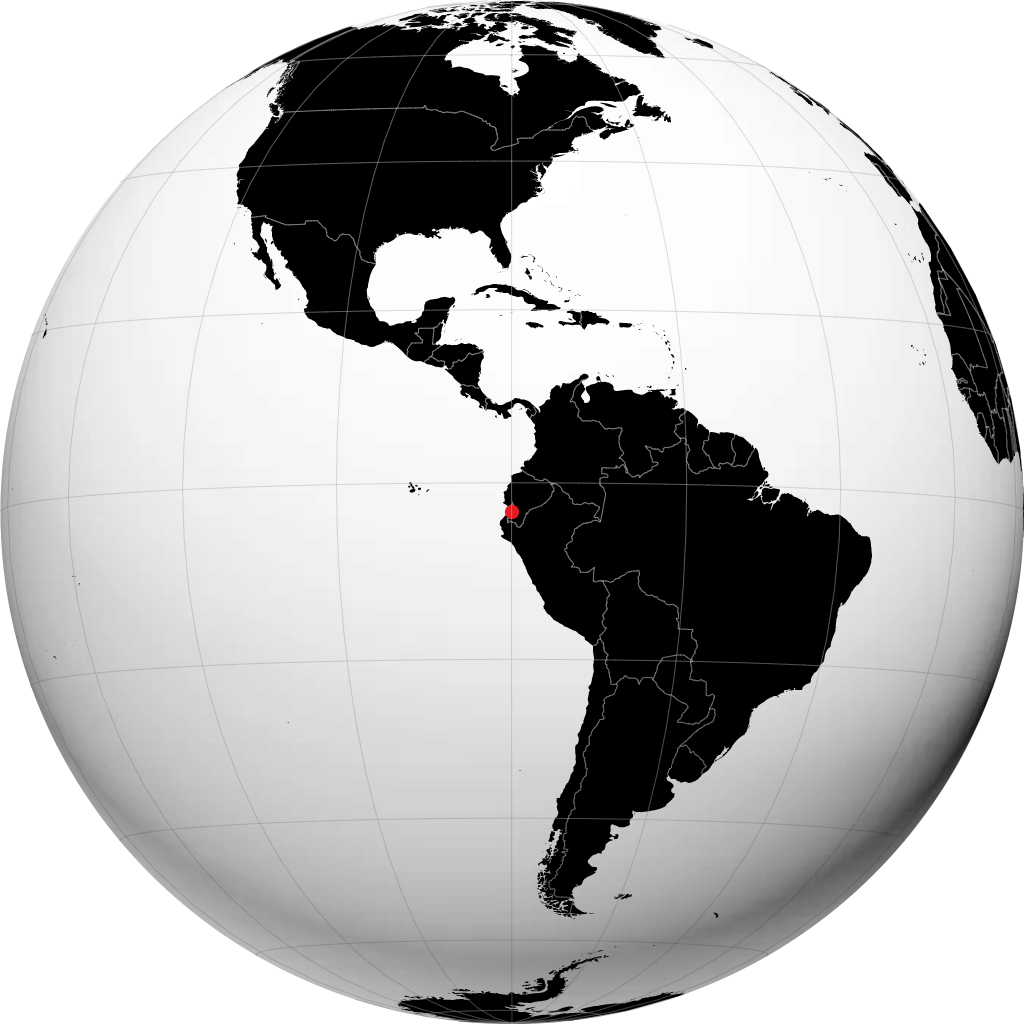Machala op de globe