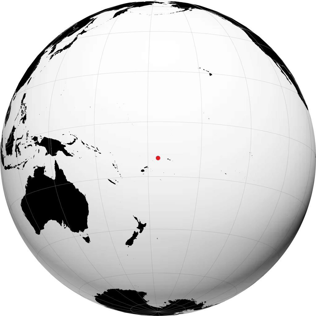 Mata-Utu op de globe