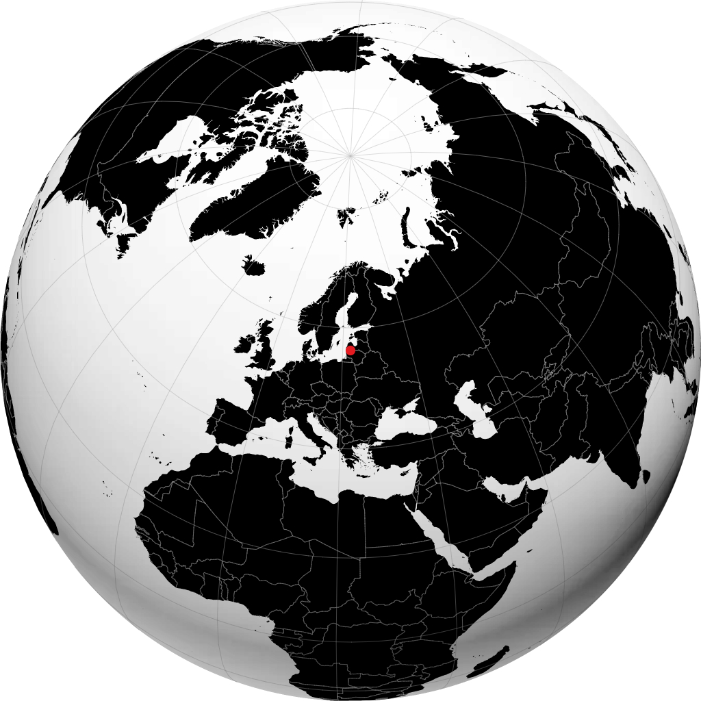 Mažeikiai op de globe