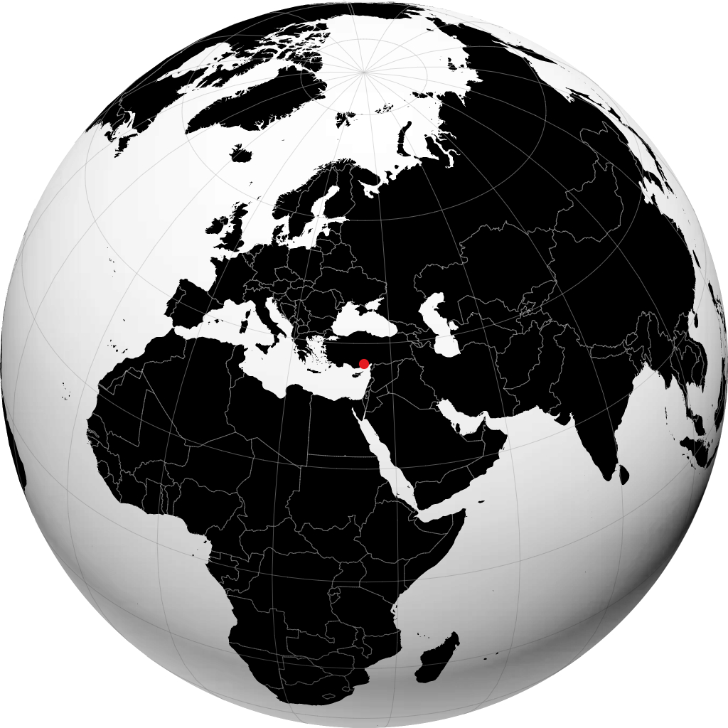 Mercin op de globe