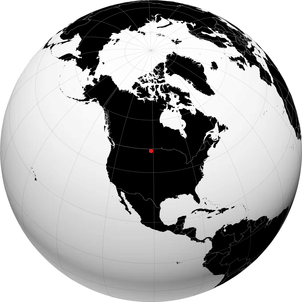 Minot op de globe