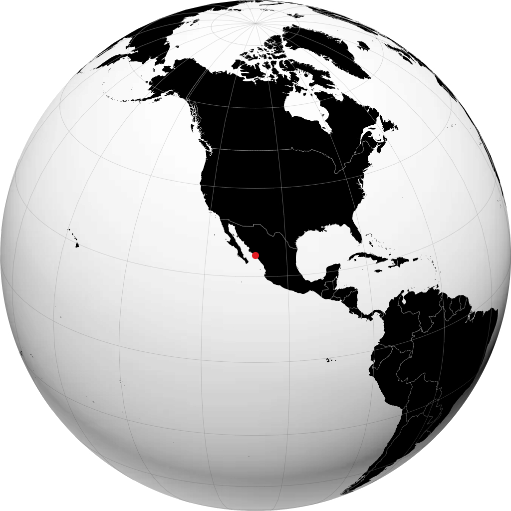 Navolato op de globe
