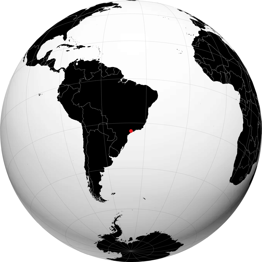 Osasco op de globe