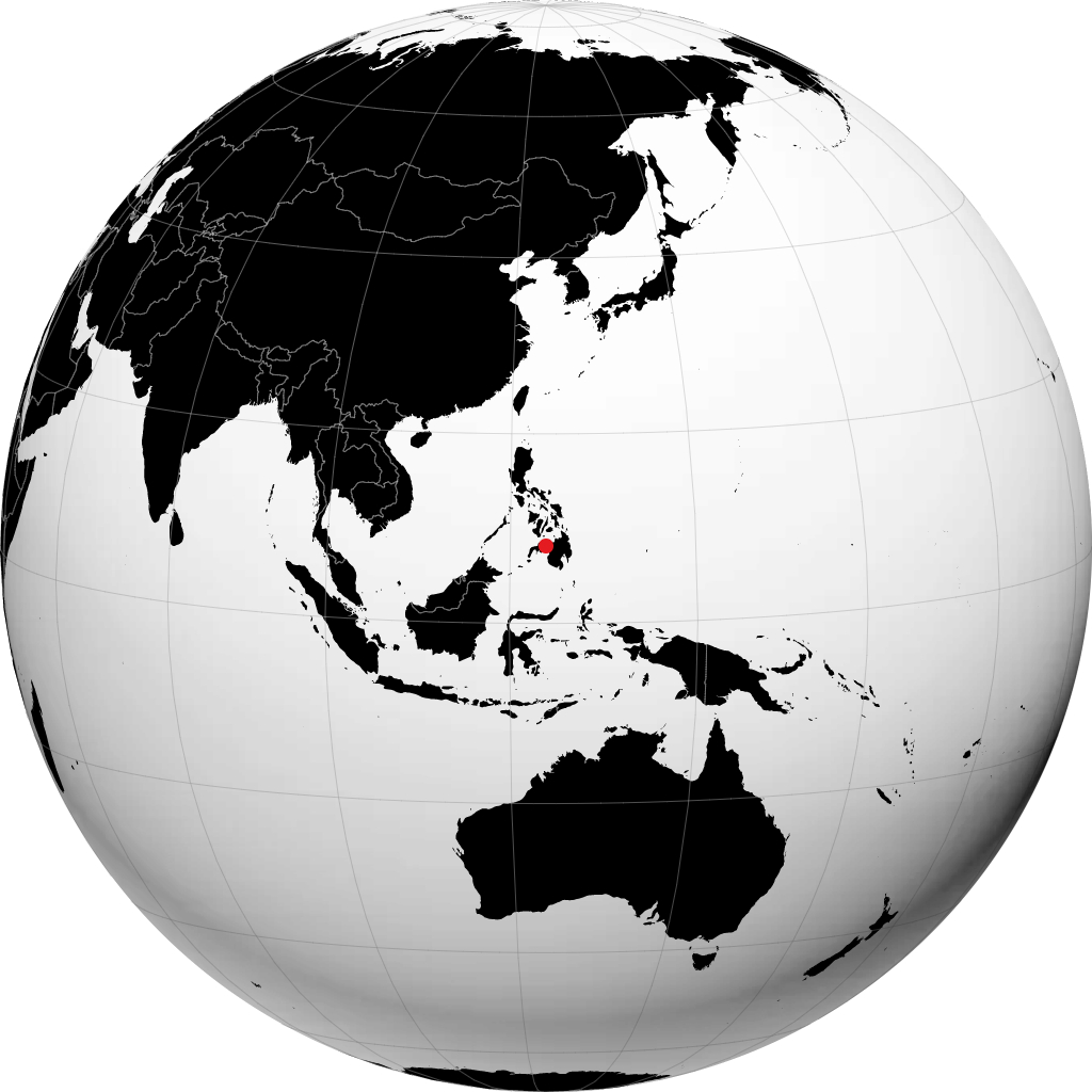 Ozamiz op de globe