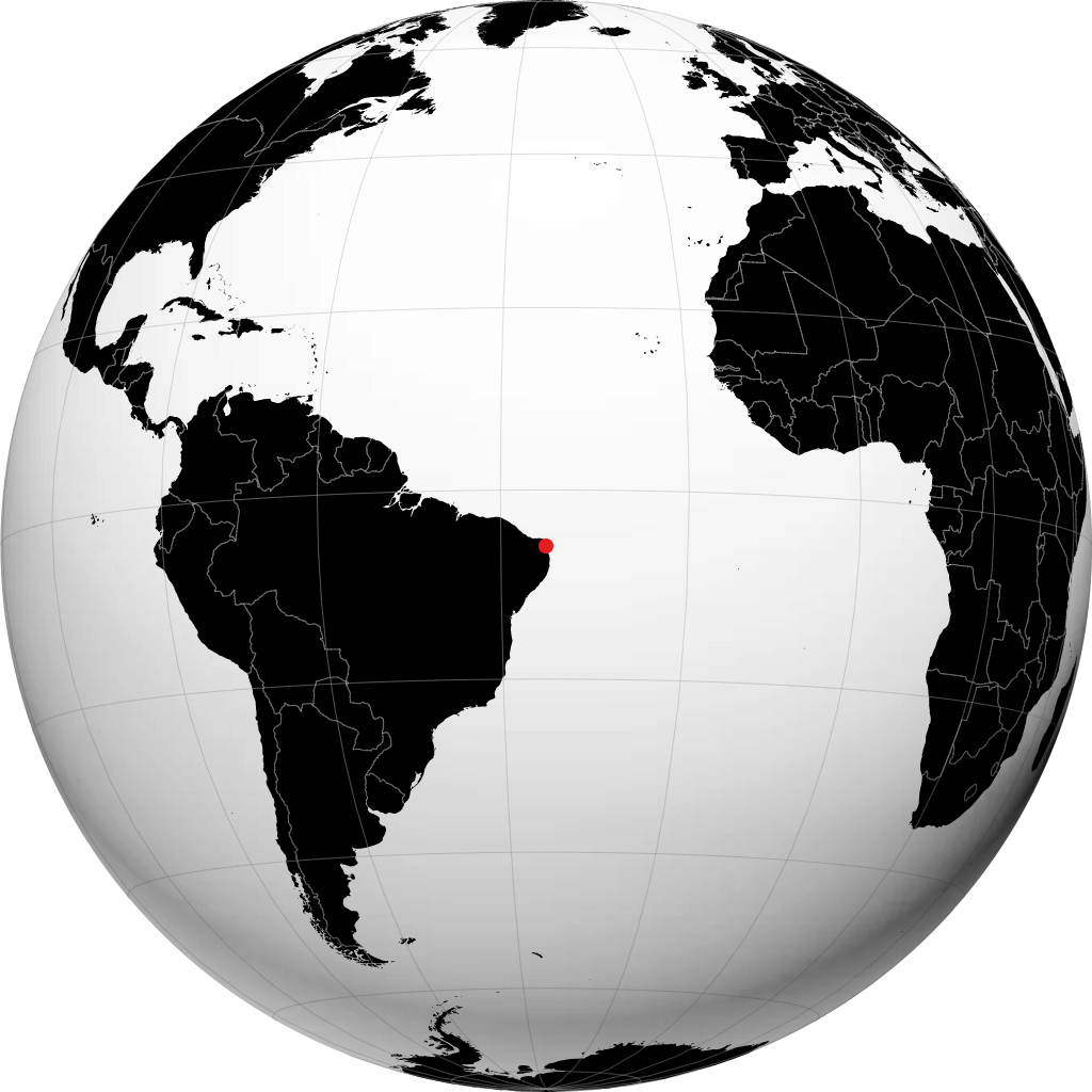 Parnamirim op de globe