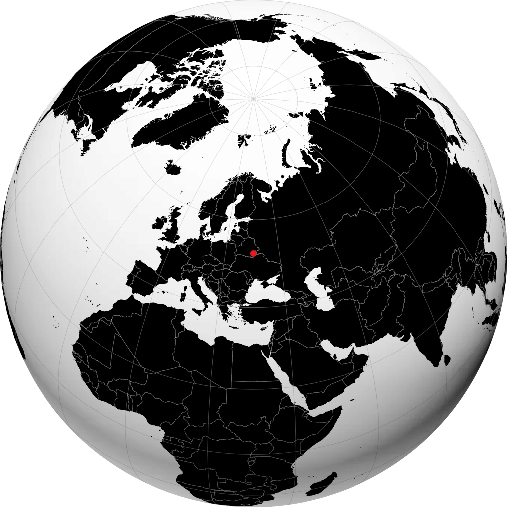 Rechytsa op de globe
