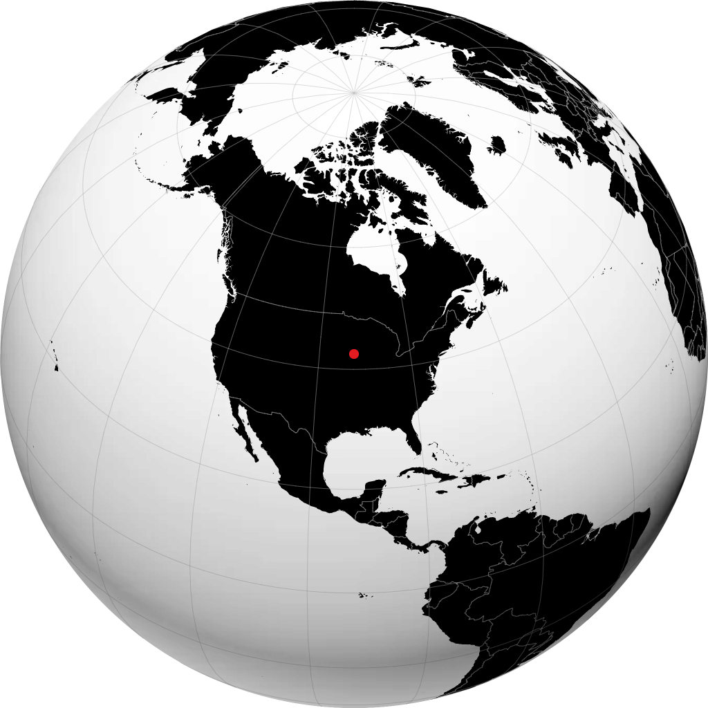 Waterloo op de globe