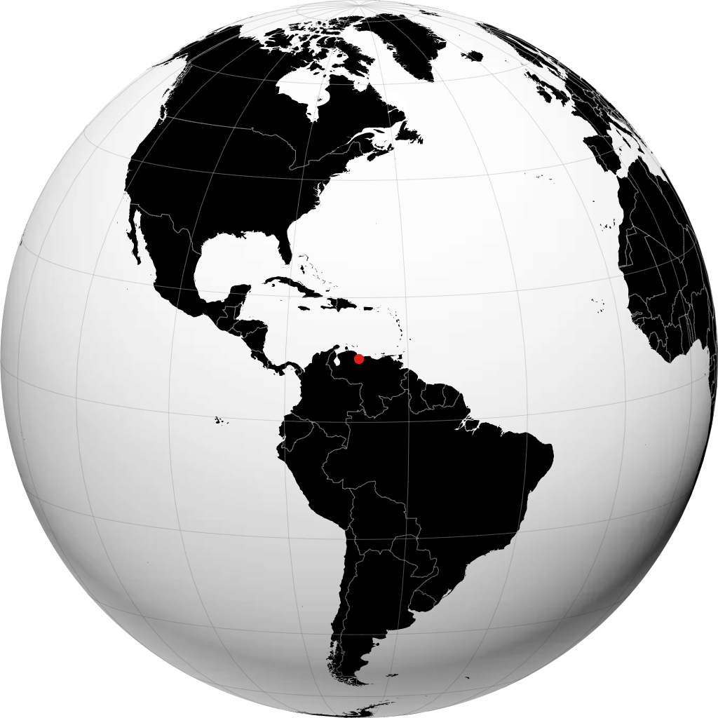 Valencia op de globe